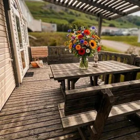 Panoramique Mer- Mobil-home Cosy & Nature * 勒波泰勒